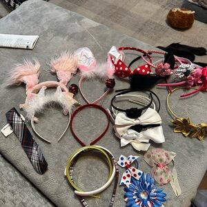 Charming Kids Headband Collection -‎ Pink, Red, Black, White